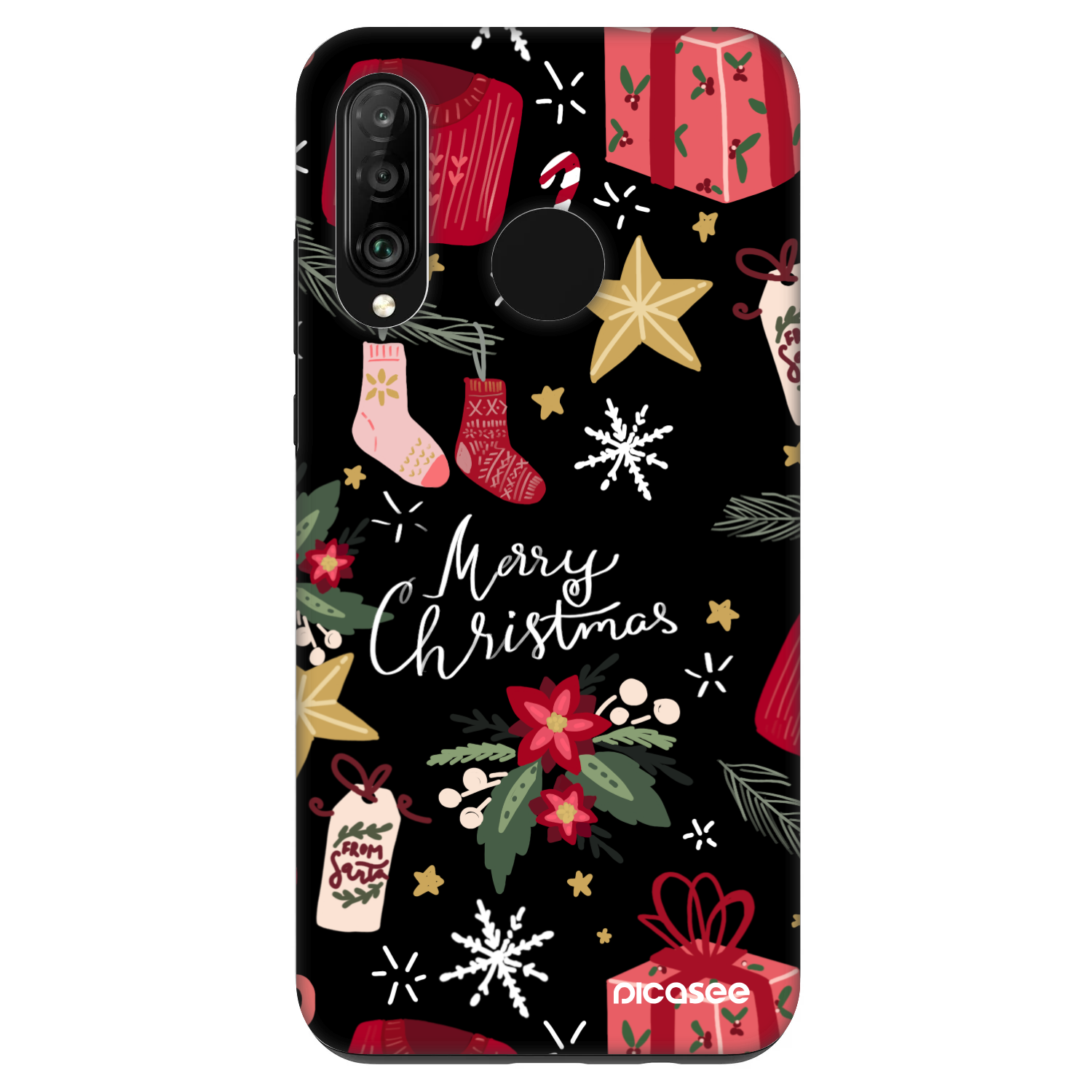 Picasee Fashion Case za Huawei P30 Lite - Christmas