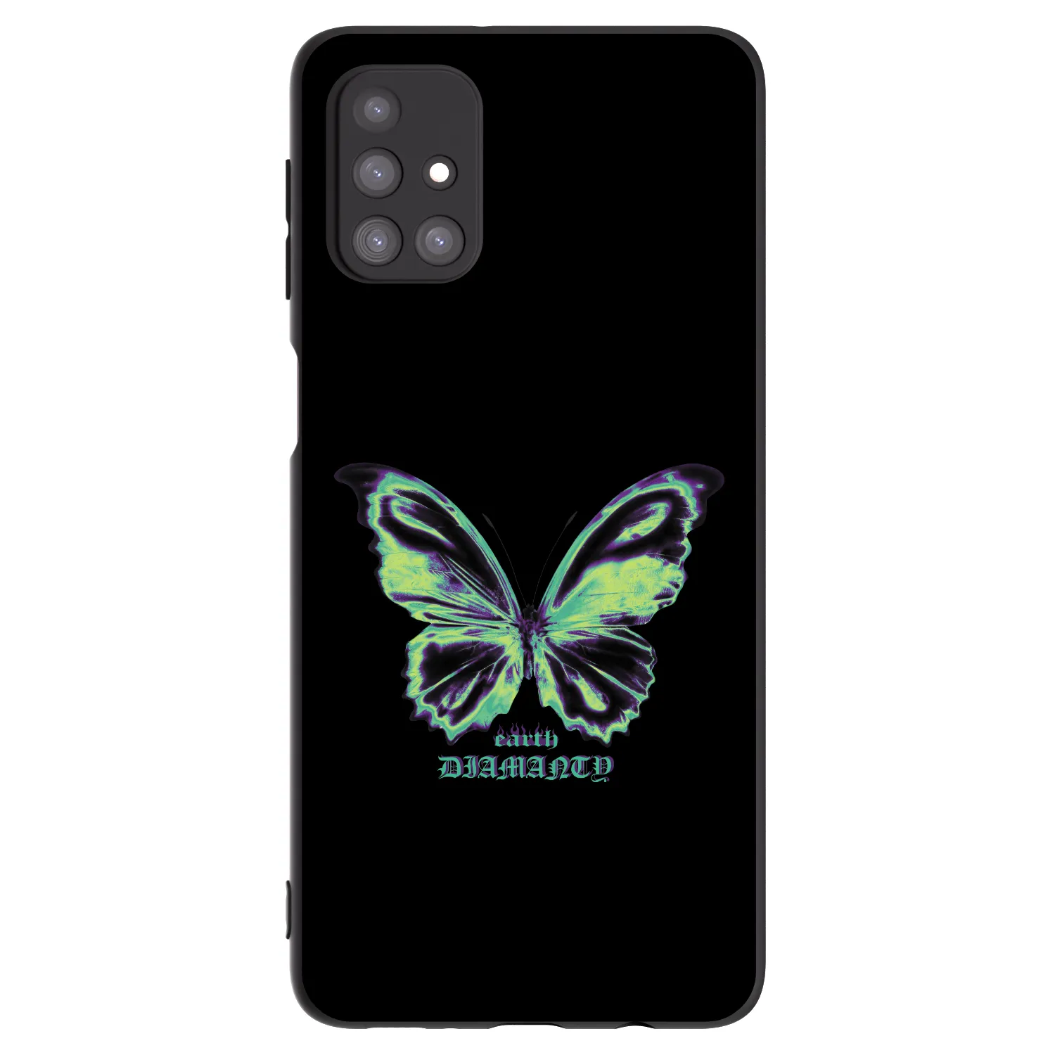 Picasee silikonski črni ovitek za Samsung Galaxy M31s - Diamanty Blue