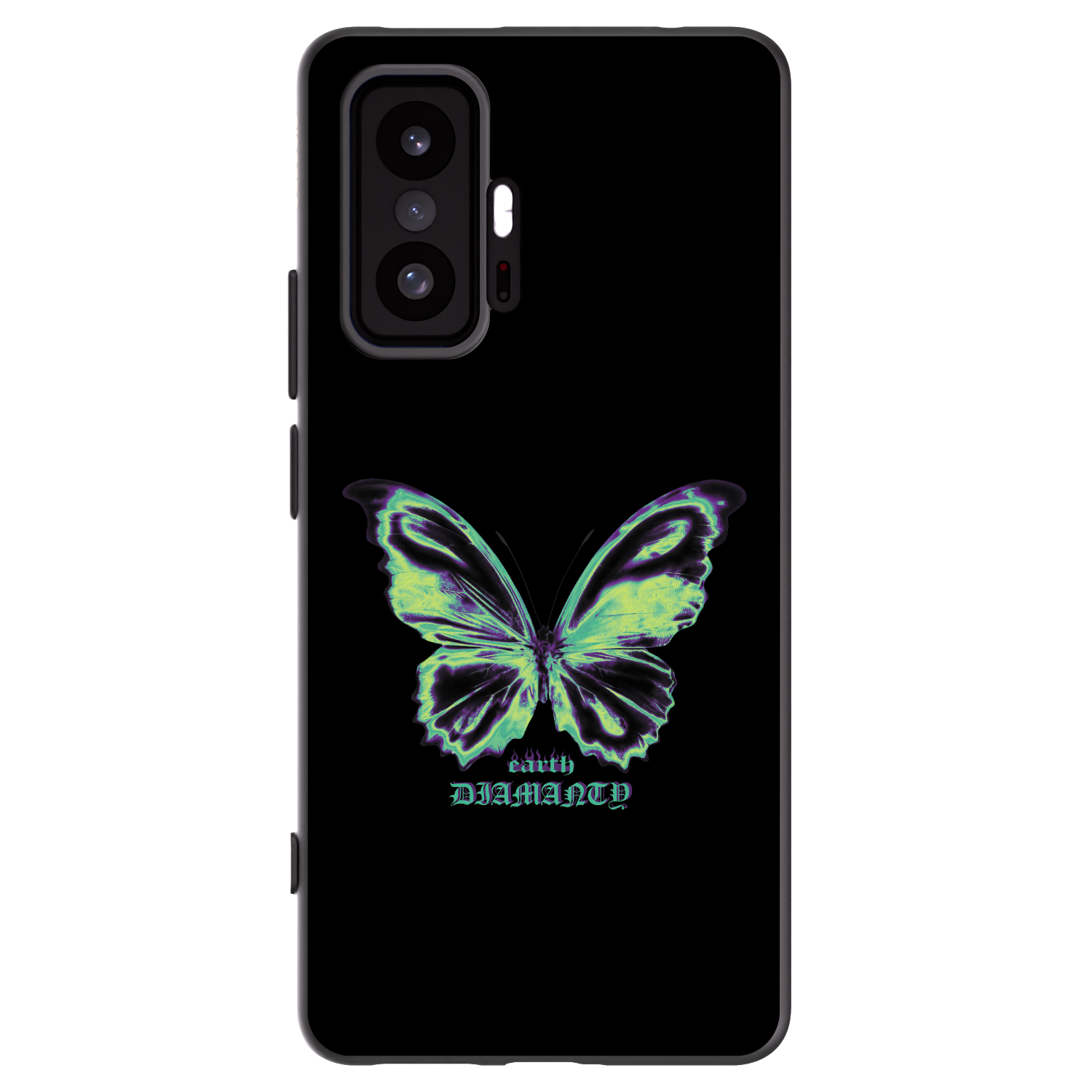 Picasee silikonski črni ovitek za Xiaomi 11T Pro - Diamanty Blue
