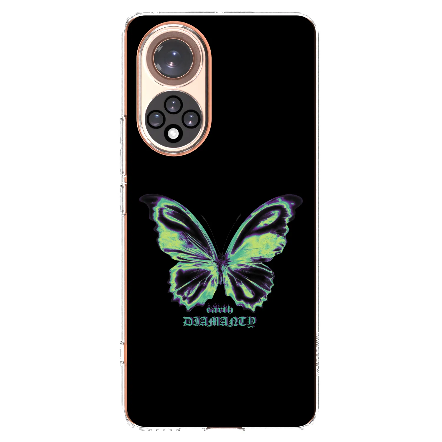 Picasee silikonski prozorni ovitek za Huawei Nova 9 - Diamanty Blue