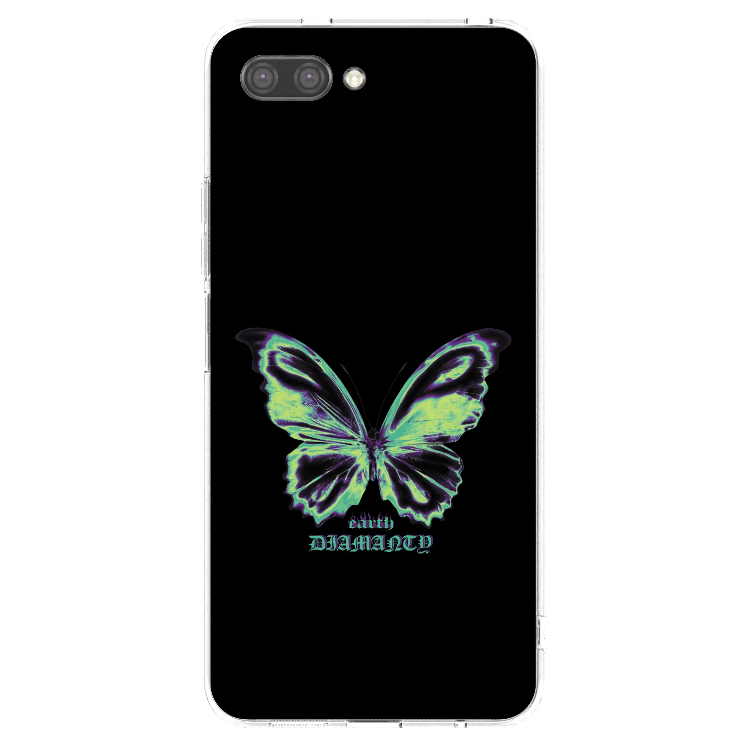 Picasee silikonski prozorni ovitek za Honor 10 - Diamanty Blue