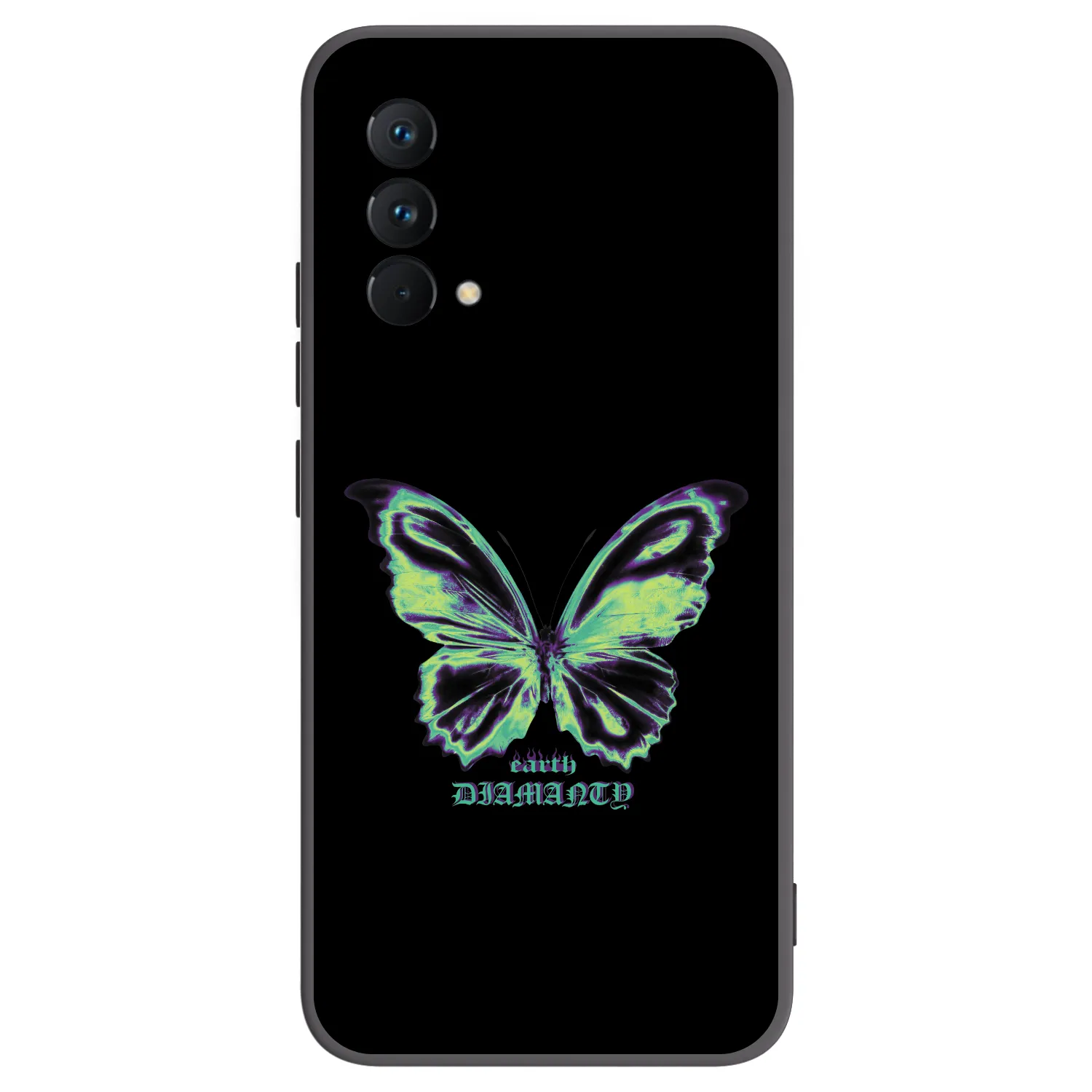 Picasee silikonski črni ovitek za Realme GT Master Edition 5G - Diamanty Blue