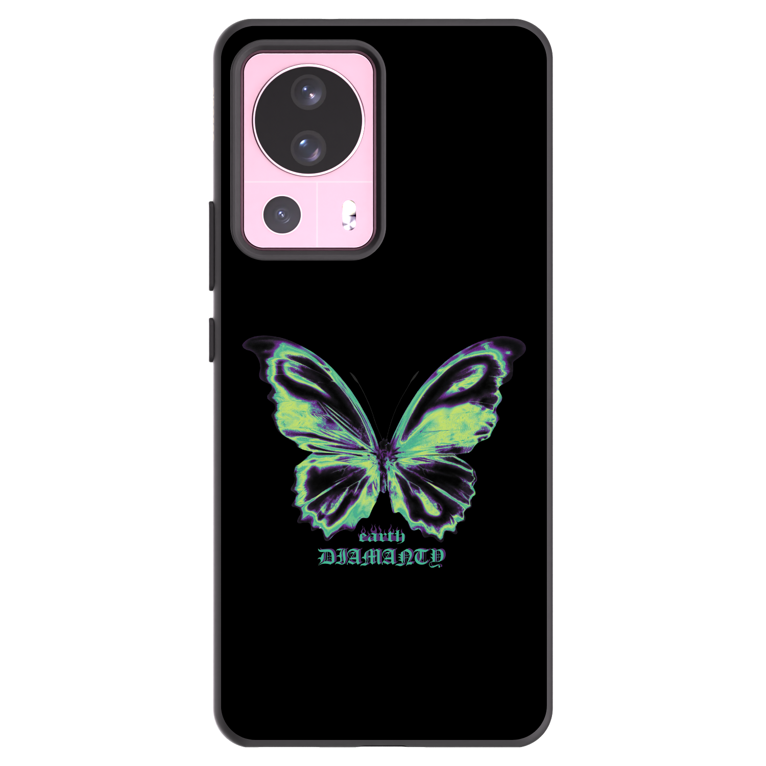 Picasee silikonski črni ovitek za Xiaomi 13 Lite - Diamanty Blue