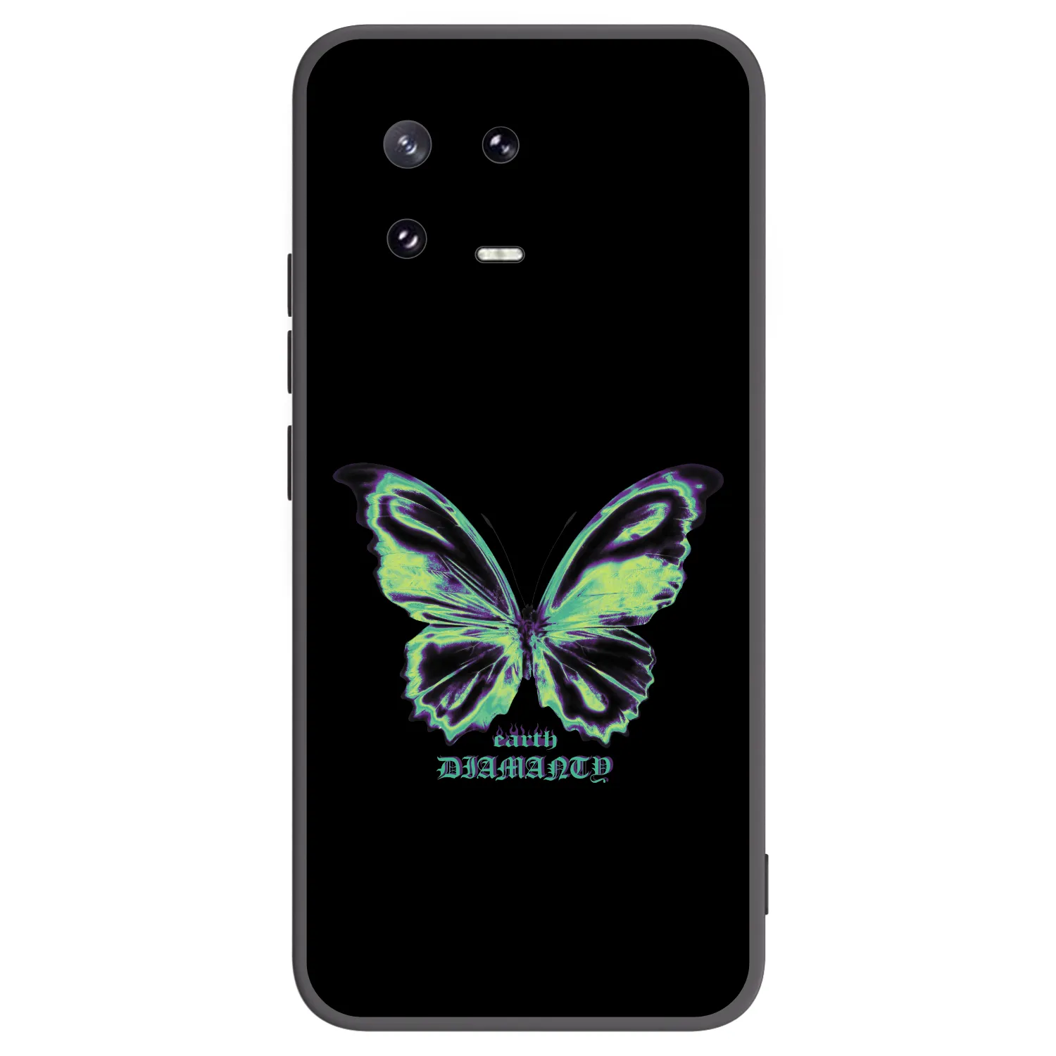 Picasee silikonski črni ovitek za Xiaomi 13 Pro - Diamanty Blue
