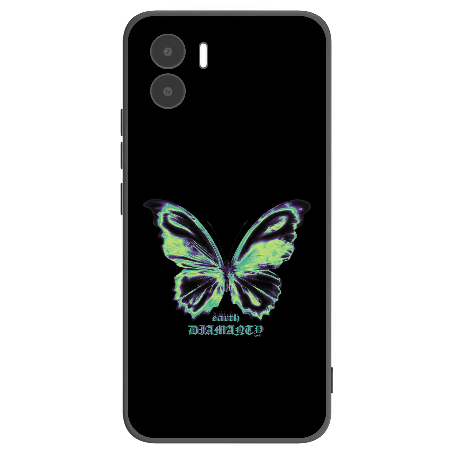 Picasee silikonski črni ovitek za Xiaomi Redmi A2 - Diamanty Blue