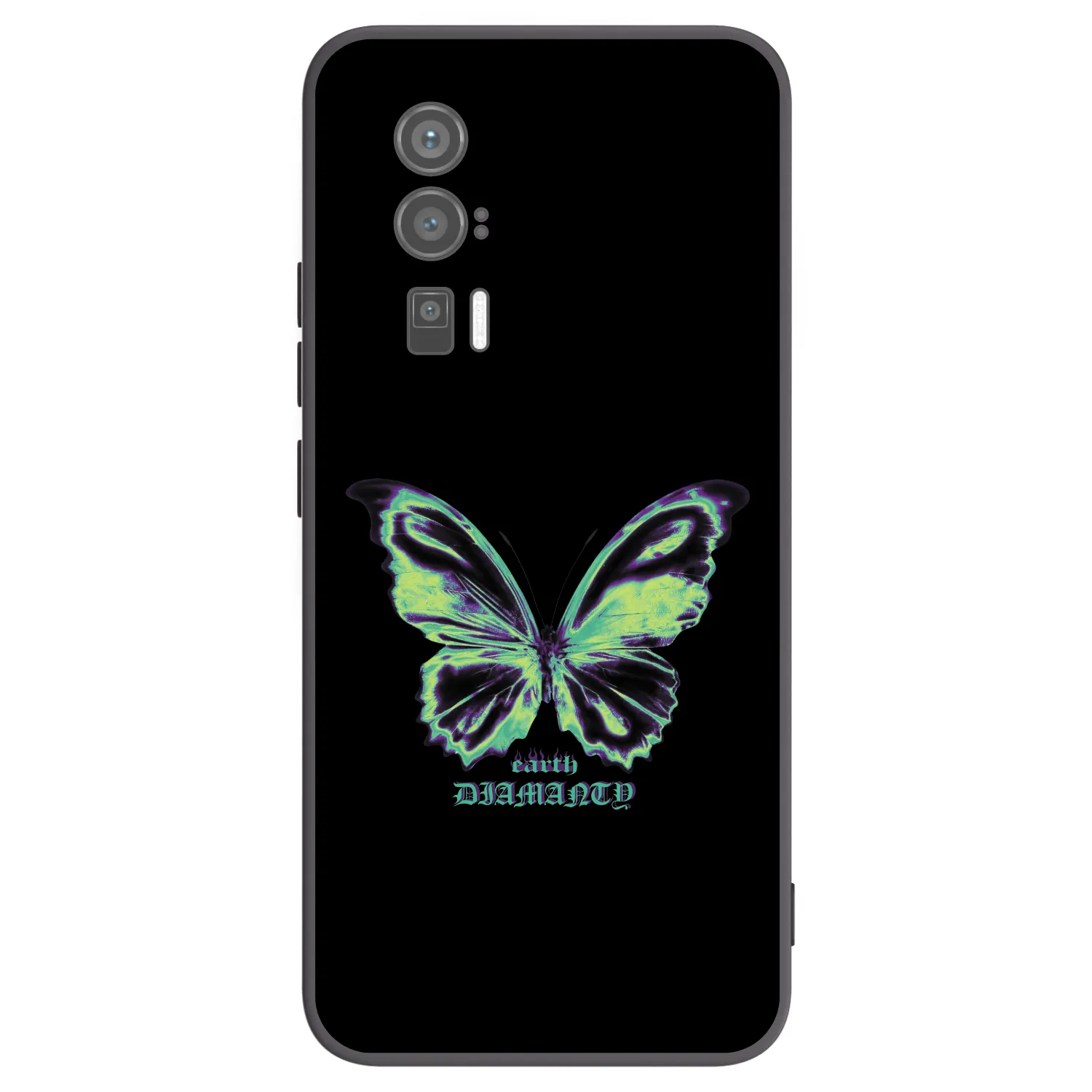 Picasee silikonski črni ovitek za Xiaomi Poco F5 Pro 5G - Diamanty Blue