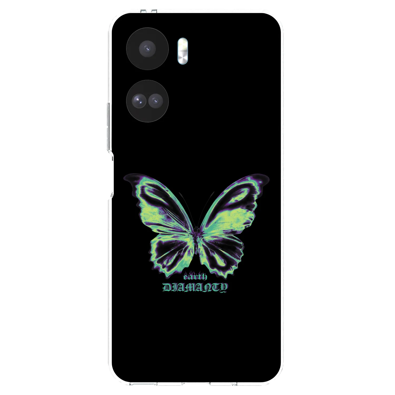 Picasee silikonski prozorni ovitek za Honor 90 Lite 5G - Diamanty Blue