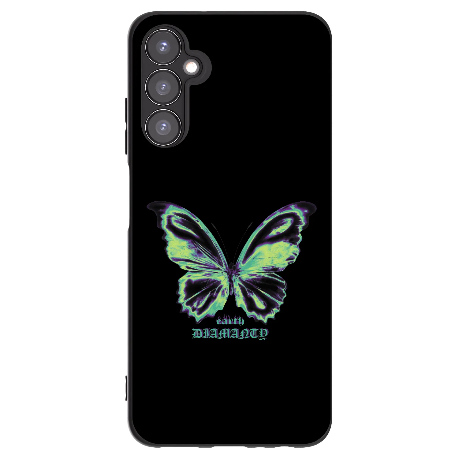 Picasee silikonski črni ovitek za Samsung Galaxy A05s A057G - Diamanty Blue
