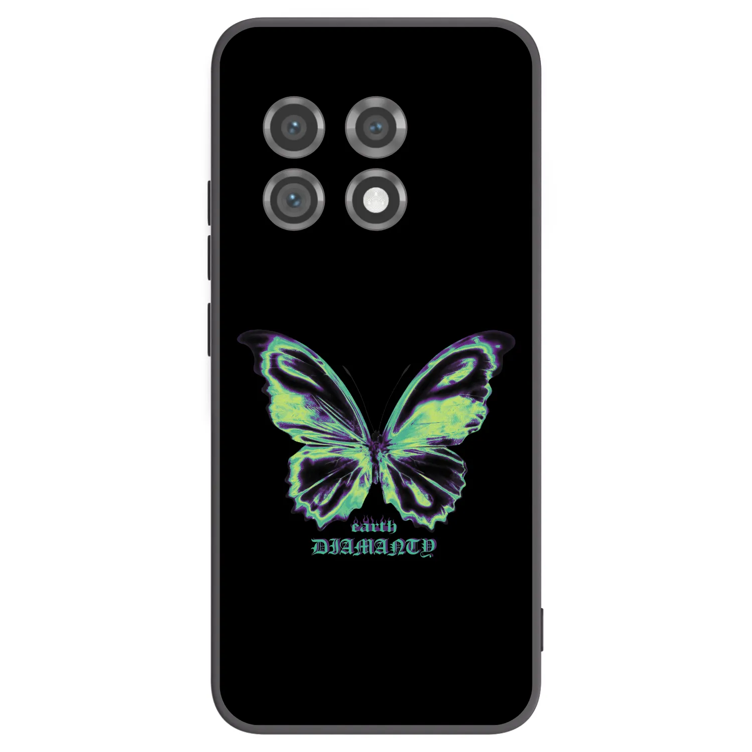 Picasee silikonski črni ovitek za OnePlus 11 5G - Diamanty Blue