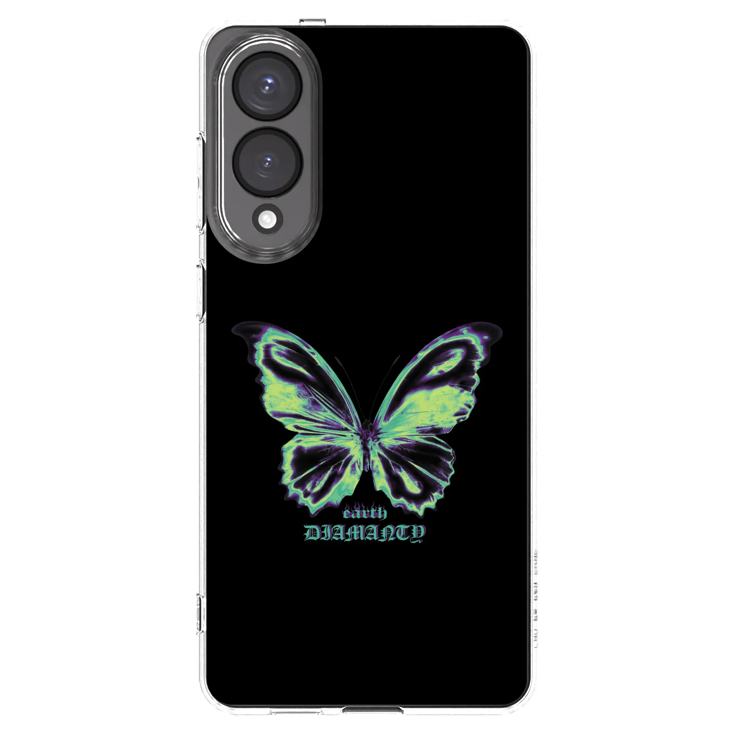 Picasee silikonski prozorni ovitek za Samsung Galaxy S25 Edge 5G - Diamanty Blue