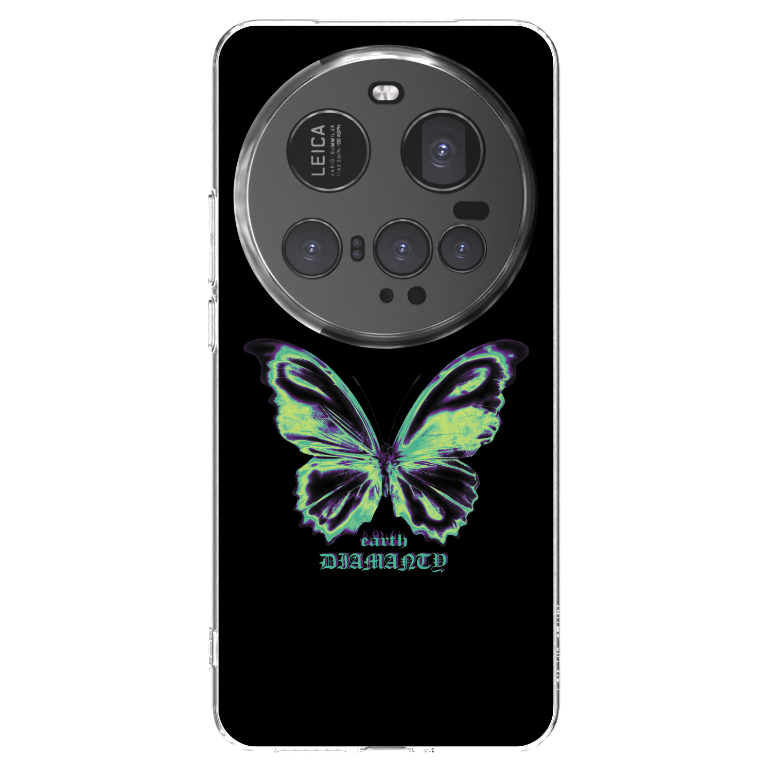Picasee silikonski prozorni ovitek za Xiaomi 15 Ultra - Diamanty Blue