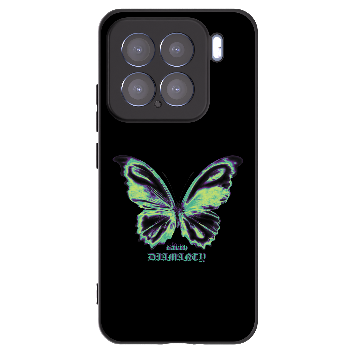 Picasee silikonski črni ovitek za Xiaomi 15 - Diamanty Blue