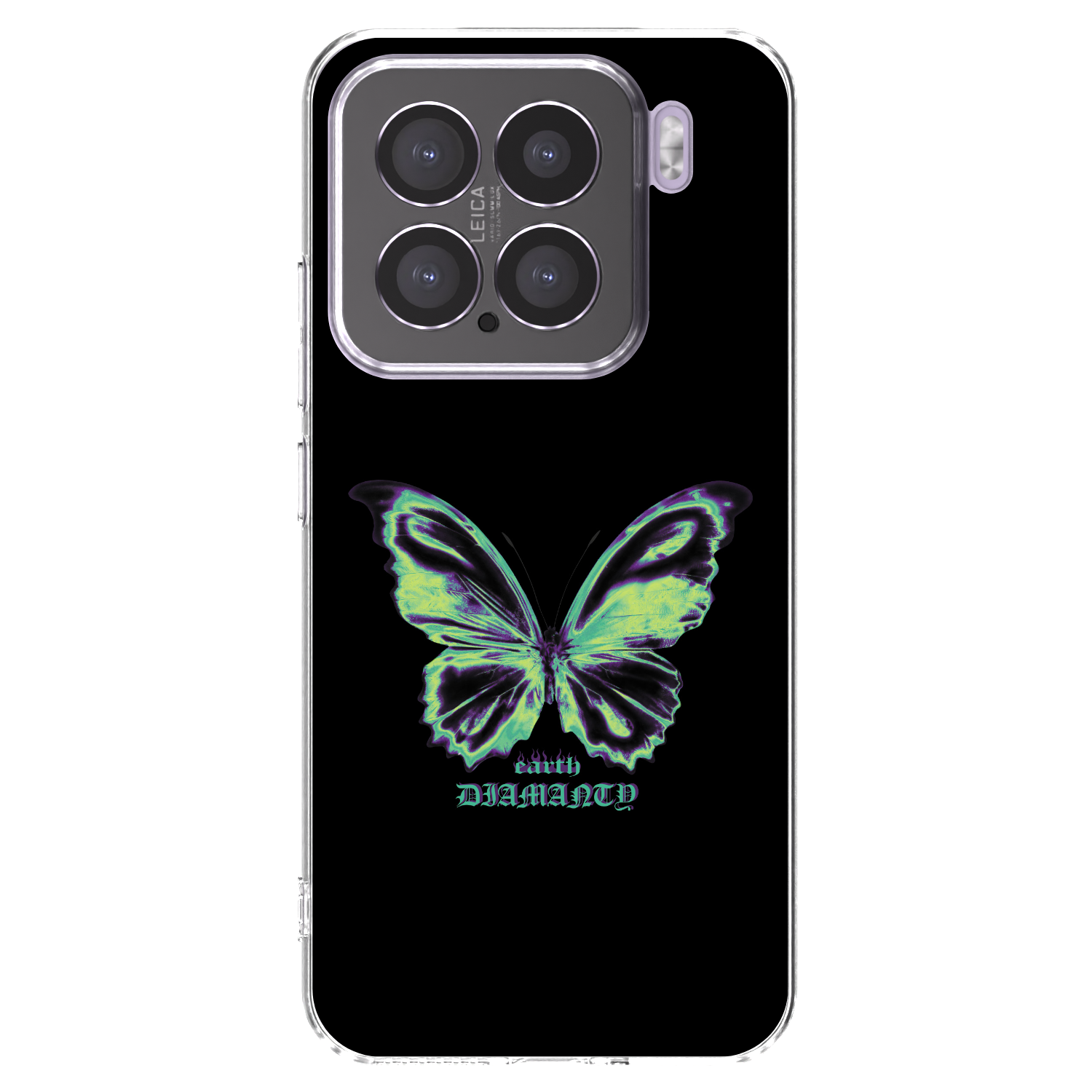 Picasee silikonski prozorni ovitek za Xiaomi 15 - Diamanty Blue