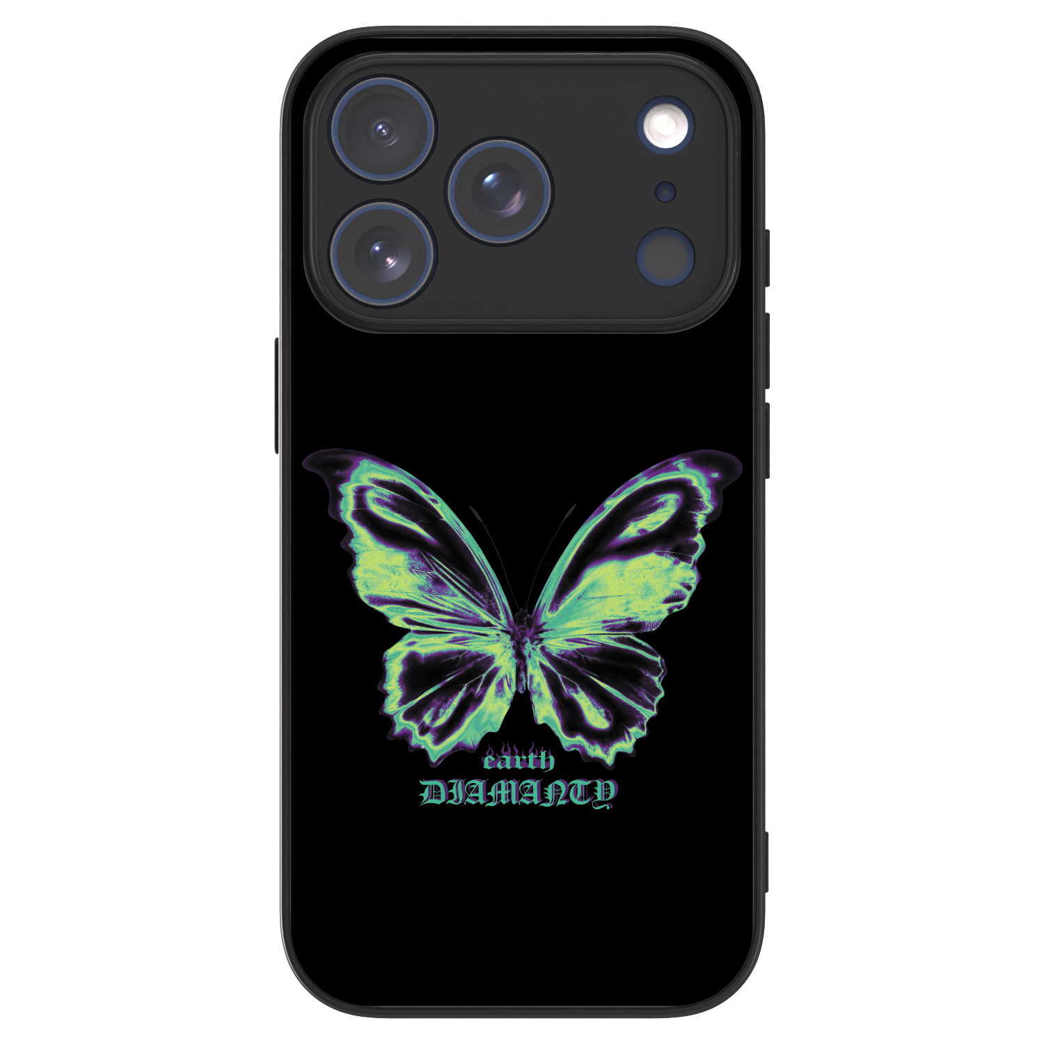 Picasee ULTIMATE CASE MagSafe za Apple iPhone 17 Pro - Diamanty Blue