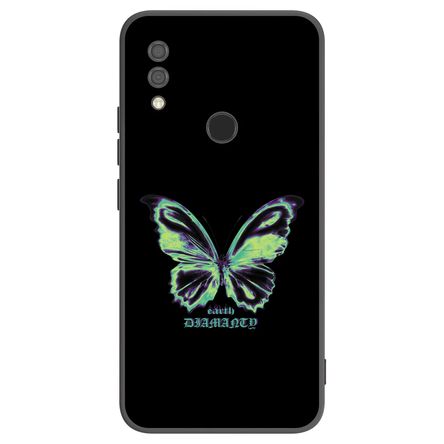 Picasee silikonski črni ovitek za Xiaomi Redmi 7 - Diamanty Blue