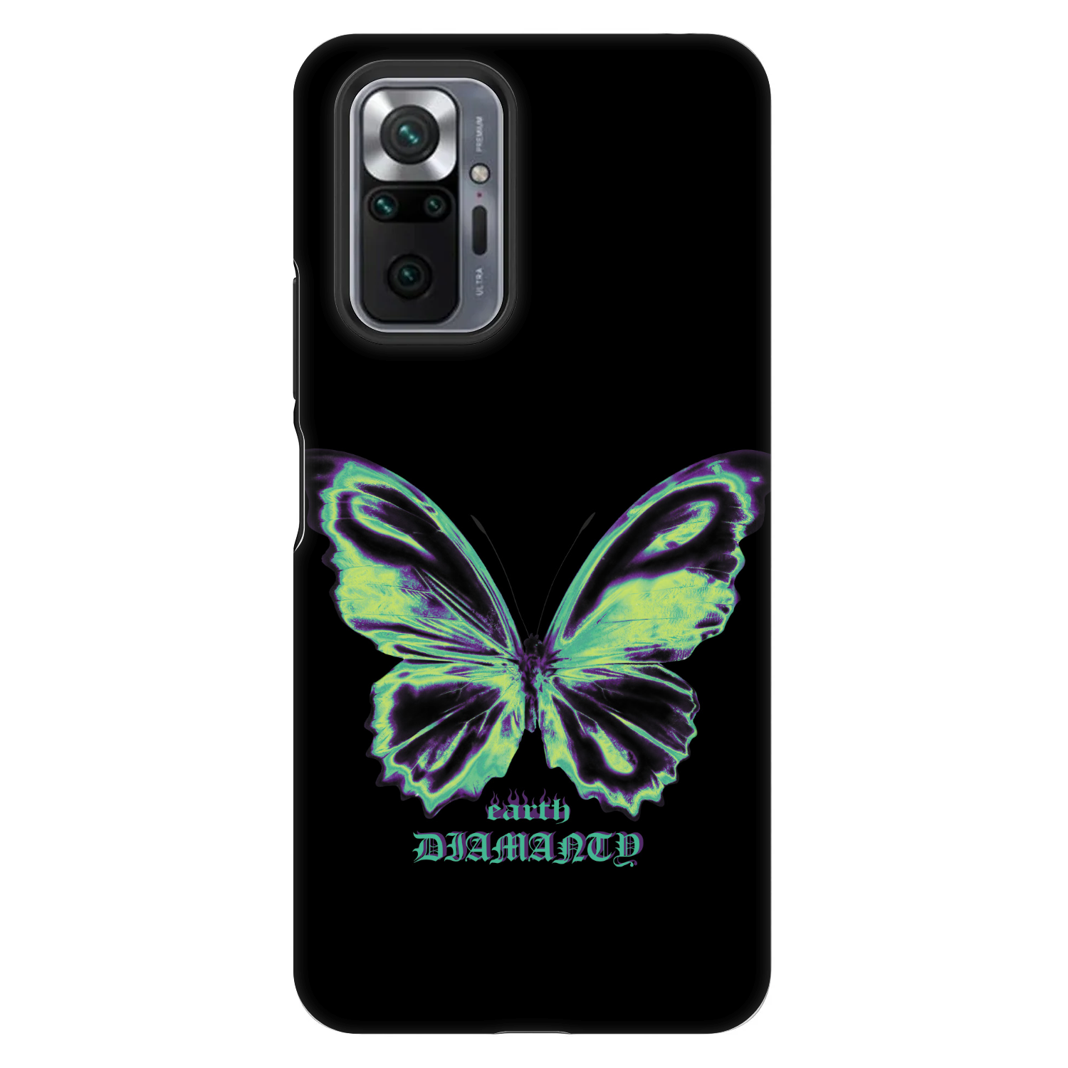 Picasee Fashion Case za Xiaomi Redmi Note 10 Pro - Diamanty Blue