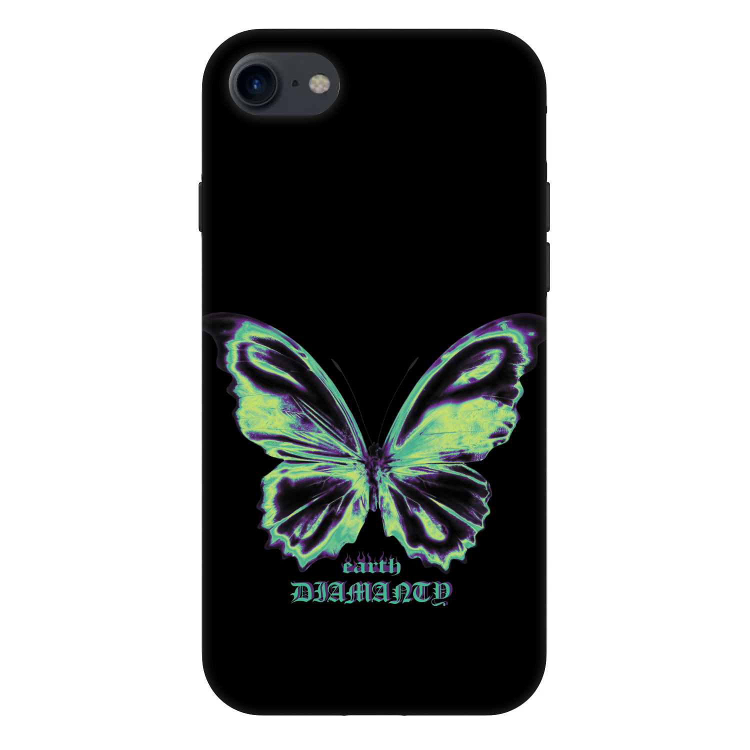 Picasee Fashion Case za Apple iPhone SE 2022 - Diamanty Blue