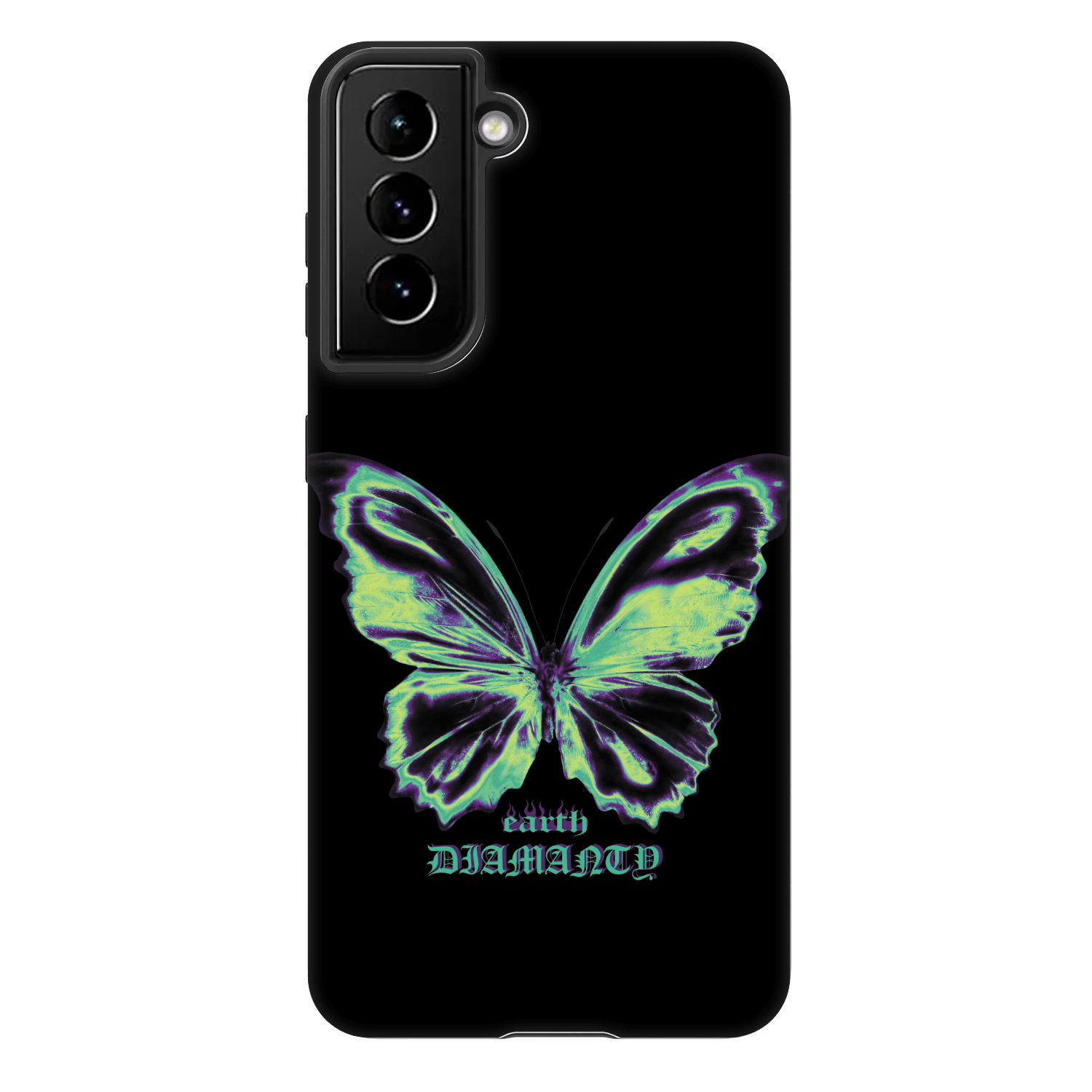 Picasee Fashion Case za Samsung Galaxy S21 FE 5G - Diamanty Blue