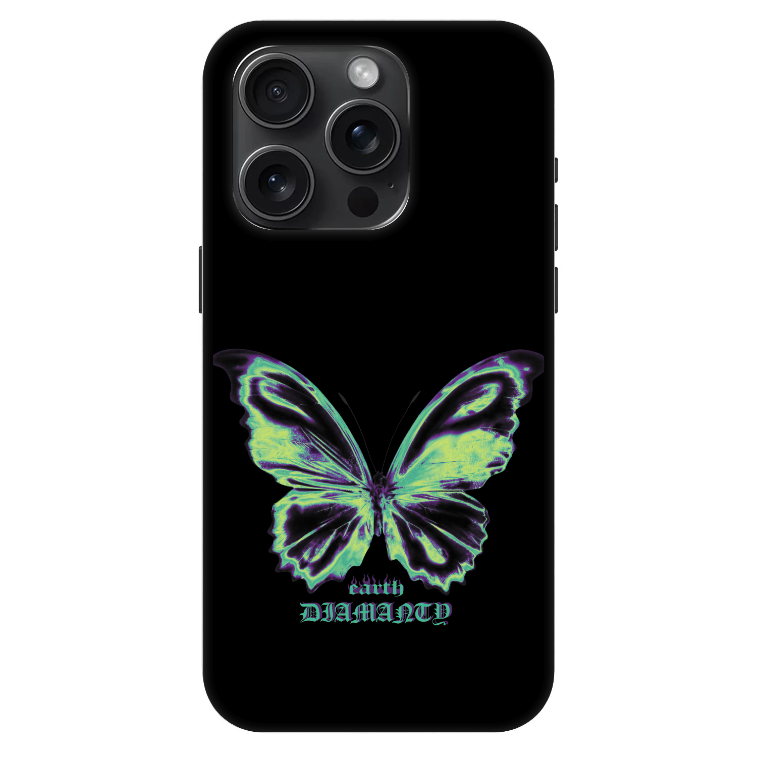 Picasee Fashion Case MagSafe za Apple iPhone 15 Pro - Diamanty Blue