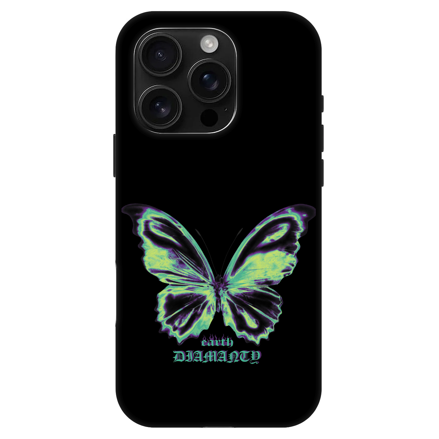 Picasee Fashion Case MagSafe za Apple iPhone 16 Pro - Diamanty Blue