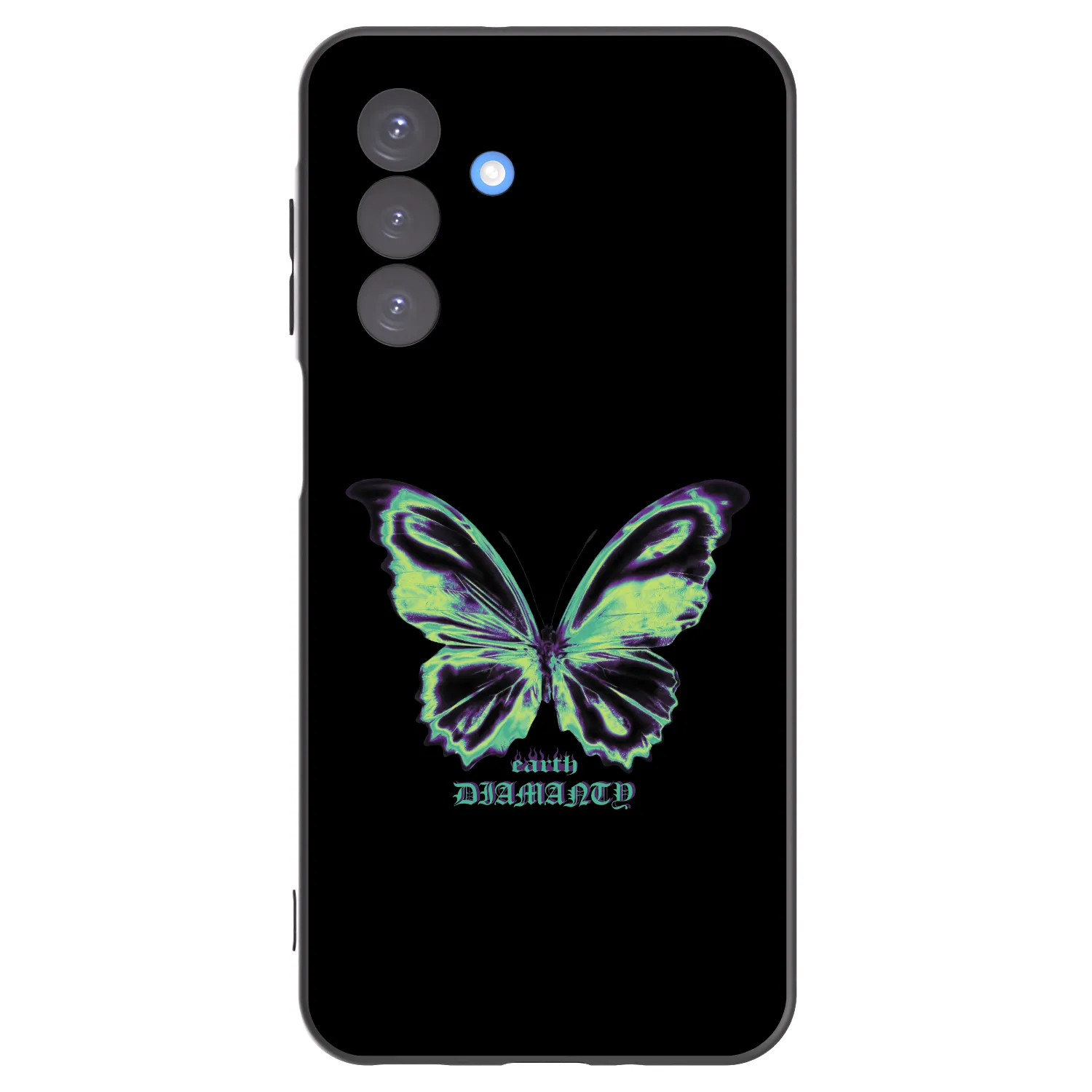 Picasee silikonski črni ovitek za Samsung Galaxy A17 5G - Diamanty Blue