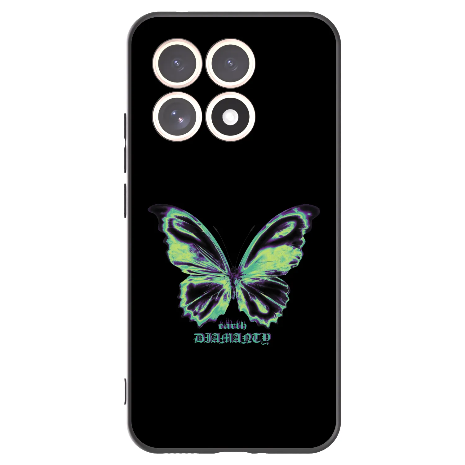 Picasee silikonski črni ovitek za Xiaomi 15T - Diamanty Blue