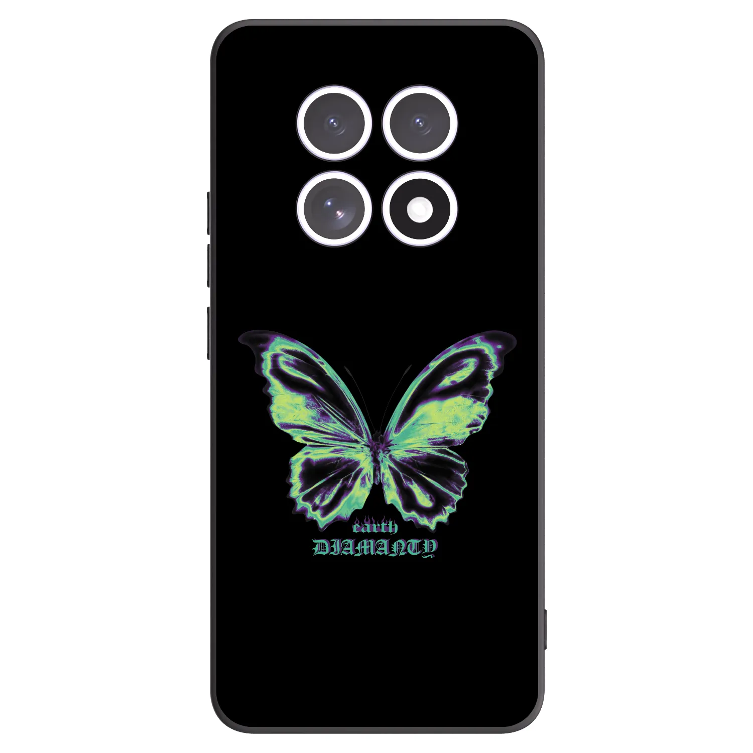 Picasee silikonski črni ovitek za Xiaomi Redmi Note 15 - Diamanty Blue