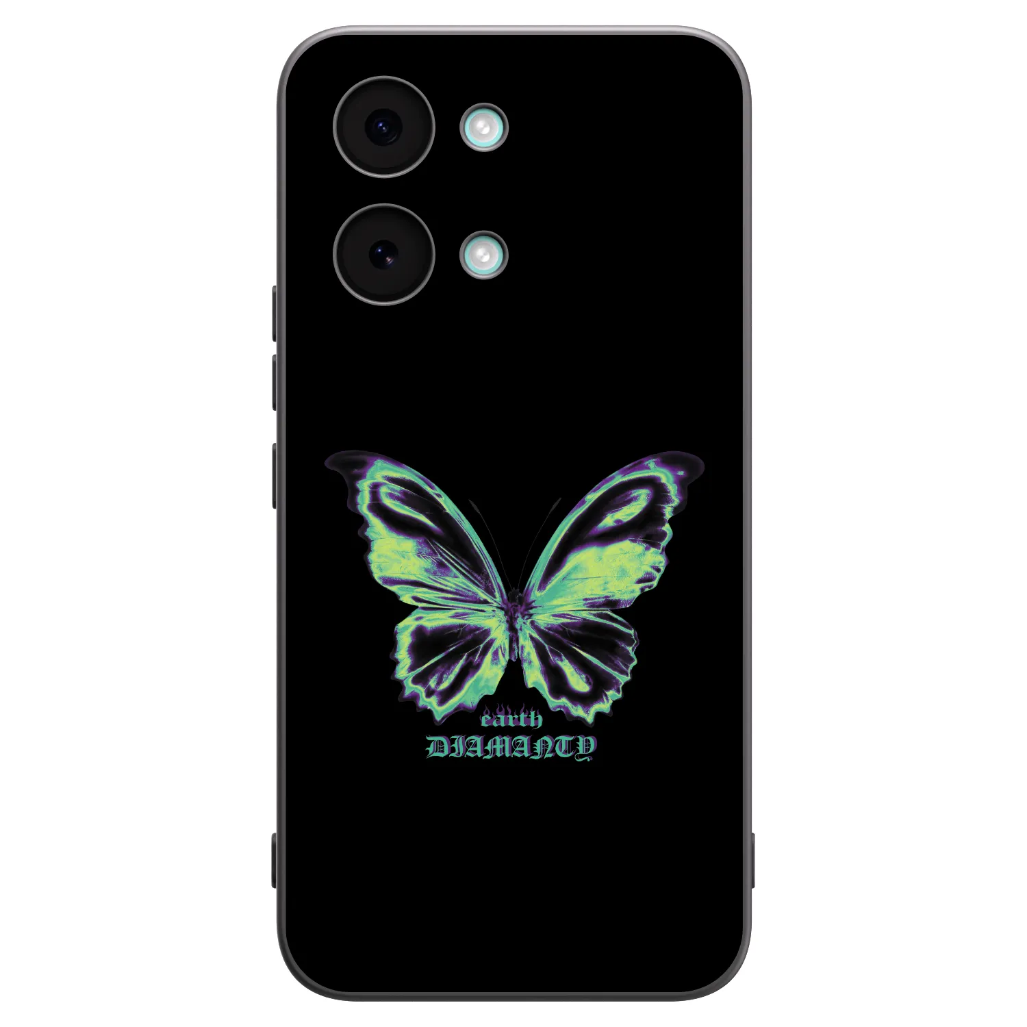 Picasee silikonski črni ovitek za Xiaomi Poco X8 Pro Max - Diamanty Blue