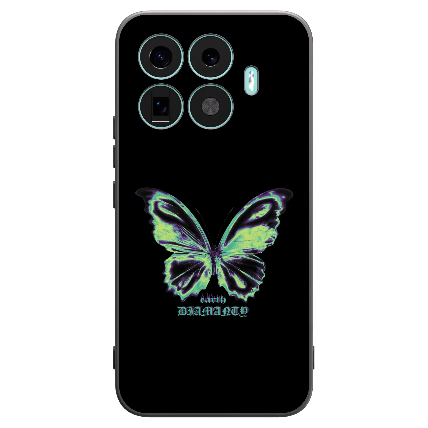 Picasee silikonski črni ovitek za Xiaomi 17T Pro - Diamanty Blue