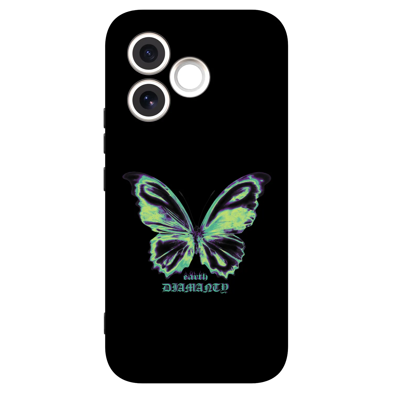 Picasee silikonski črni ovitek za Honor 600 Lite - Diamanty Blue