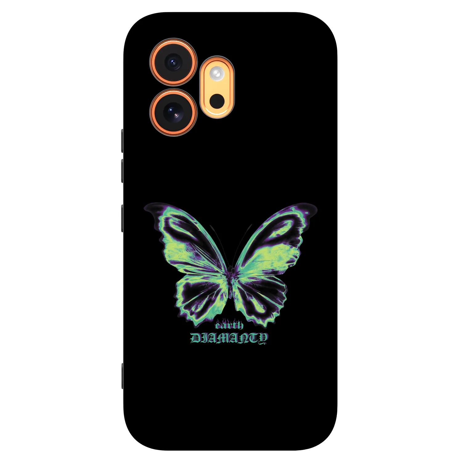 Picasee silikonski črni ovitek za Honor 600 - Diamanty Blue