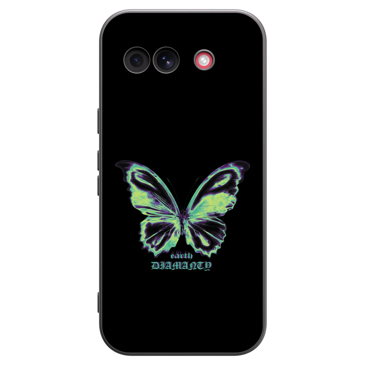 Picasee silikonski črni ovitek za Google Pixel 10a - Diamanty Blue