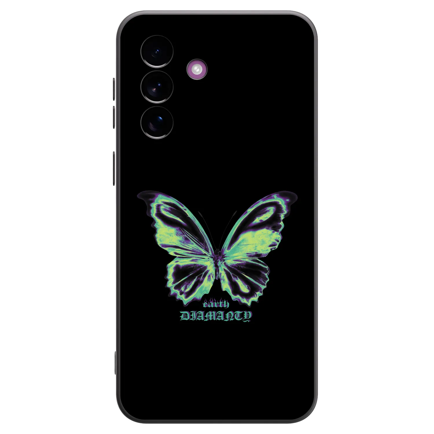 Picasee silikonski črni ovitek za Samsung Galaxy A37 - Diamanty Blue