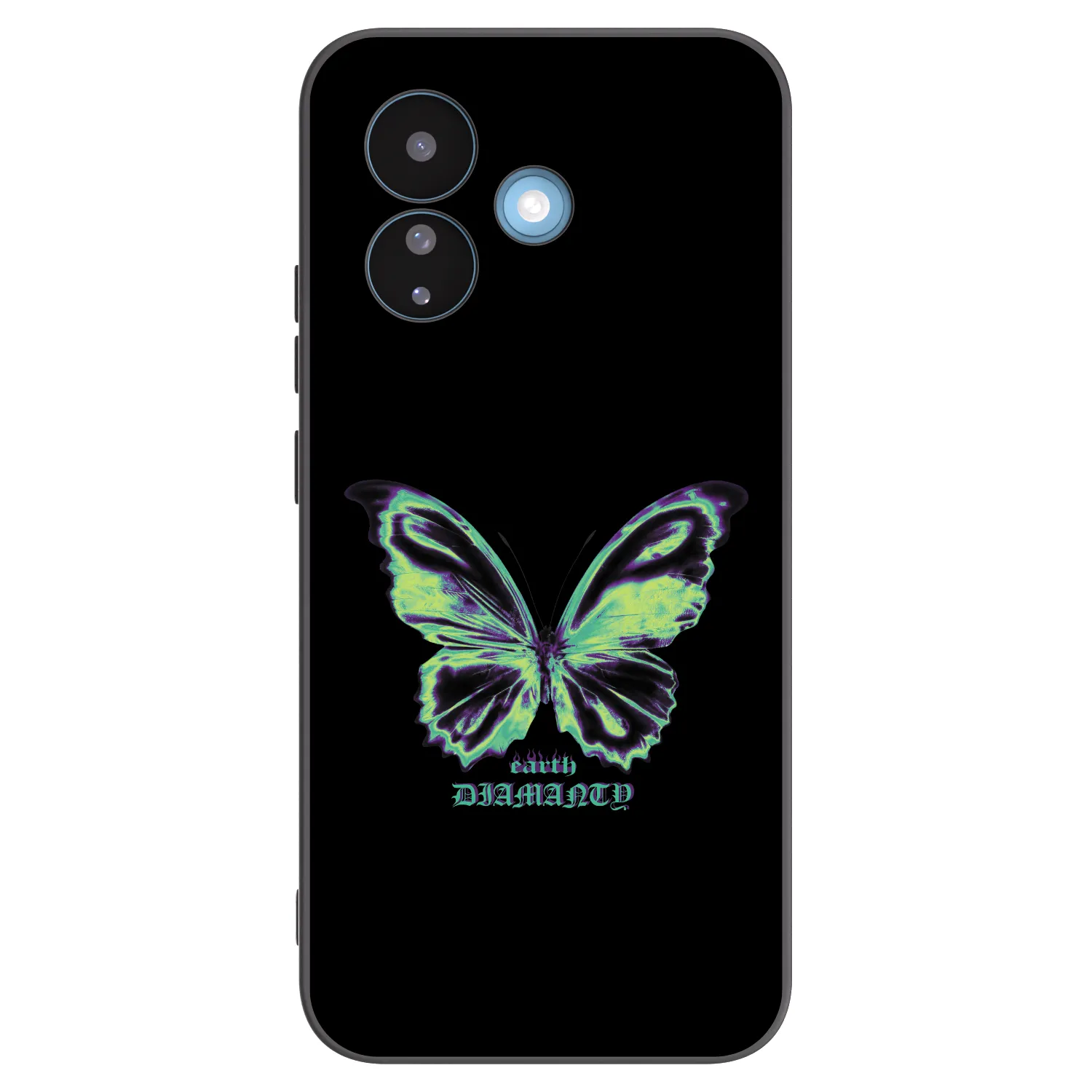 Picasee silikonski črni ovitek za Xiaomi Redmi Note 17 Pro 5G - Diamanty Blue
