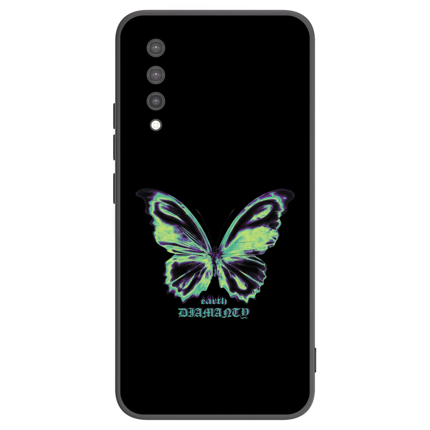 Picasee silikonski črni ovitek za Xiaomi Mi 9 Lite - Diamanty Blue