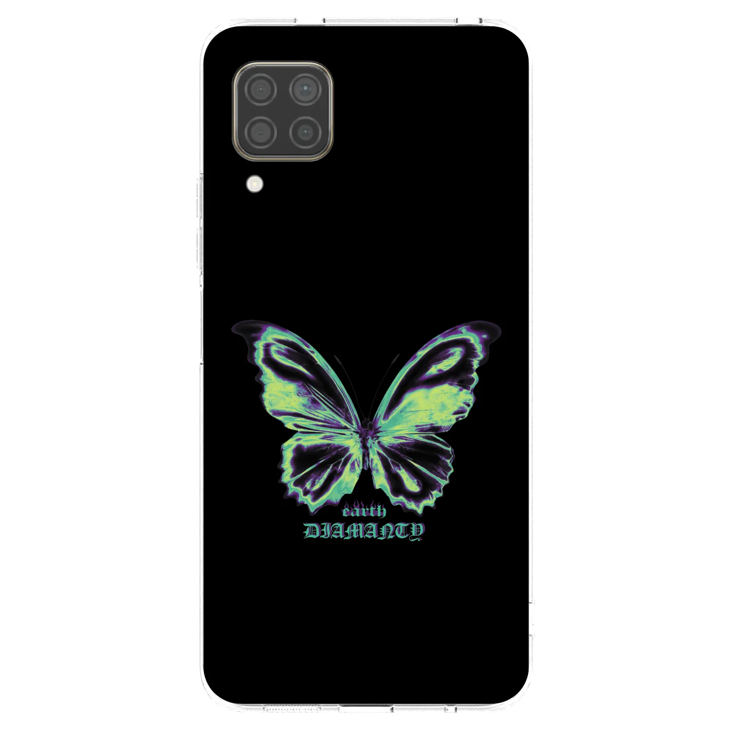 Picasee silikonski prozorni ovitek za Huawei P40 Lite - Diamanty Blue