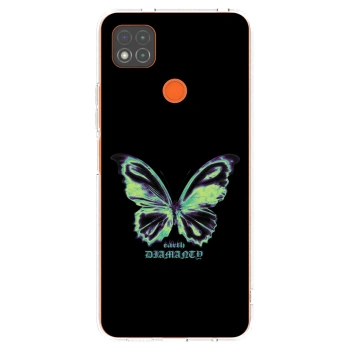 Picasee silikonski prozorni ovitek za Xiaomi Redmi 9C - Diamanty Blue
