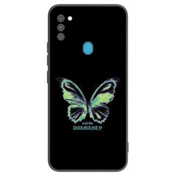 Ovitek za Samsung Galaxy M11 - Diamanty Blue