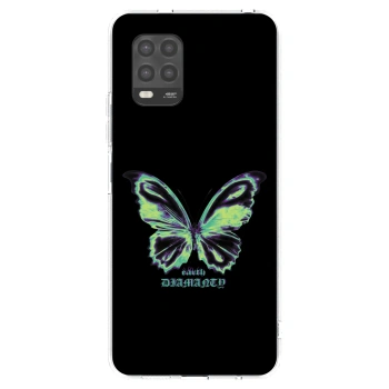 Picasee silikonski prozorni ovitek za Xiaomi Mi 10 Lite - Diamanty Blue
