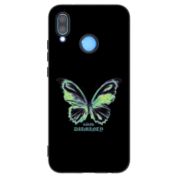 Picasee silikonski črni ovitek za Huawei P20 Lite - Diamanty Blue