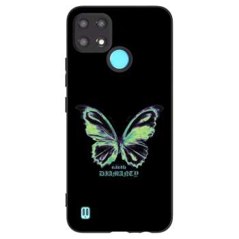Ovitek za Realme C21 - Diamanty Blue