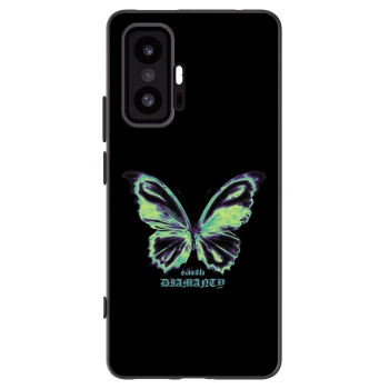 Picasee silikonski črni ovitek za Xiaomi 11T Pro - Diamanty Blue