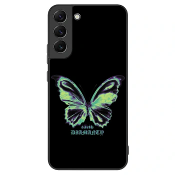 Ovitek za Samsung Galaxy S22+ 5G - Diamanty Blue