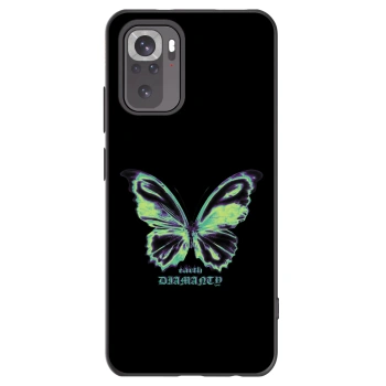 Picasee silikonski črni ovitek za Xiaomi Redmi Note 11S 4G - Diamanty Blue