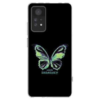 Picasee silikonski prozorni ovitek za Xiaomi Redmi Note 11 Pro 5G - Diamanty Blue