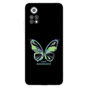 Picasee silikonski prozorni ovitek za Xiaomi Poco X4 Pro 5G - Diamanty Blue