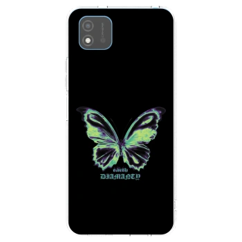 Picasee silikonski prozorni ovitek za Realme C11 (2021) - Diamanty Blue