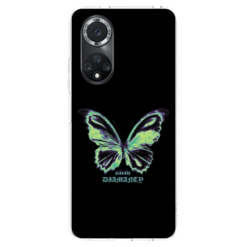 Picasee silikonski prozorni ovitek za Huawei Nova 9 SE - Diamanty Blue