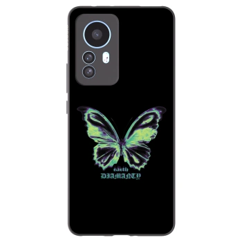 Picasee silikonski črni ovitek za Xiaomi 12T Pro - Diamanty Blue