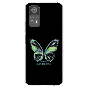 Picasee silikonski prozorni ovitek za Xiaomi Redmi Note 11S 5G - Diamanty Blue